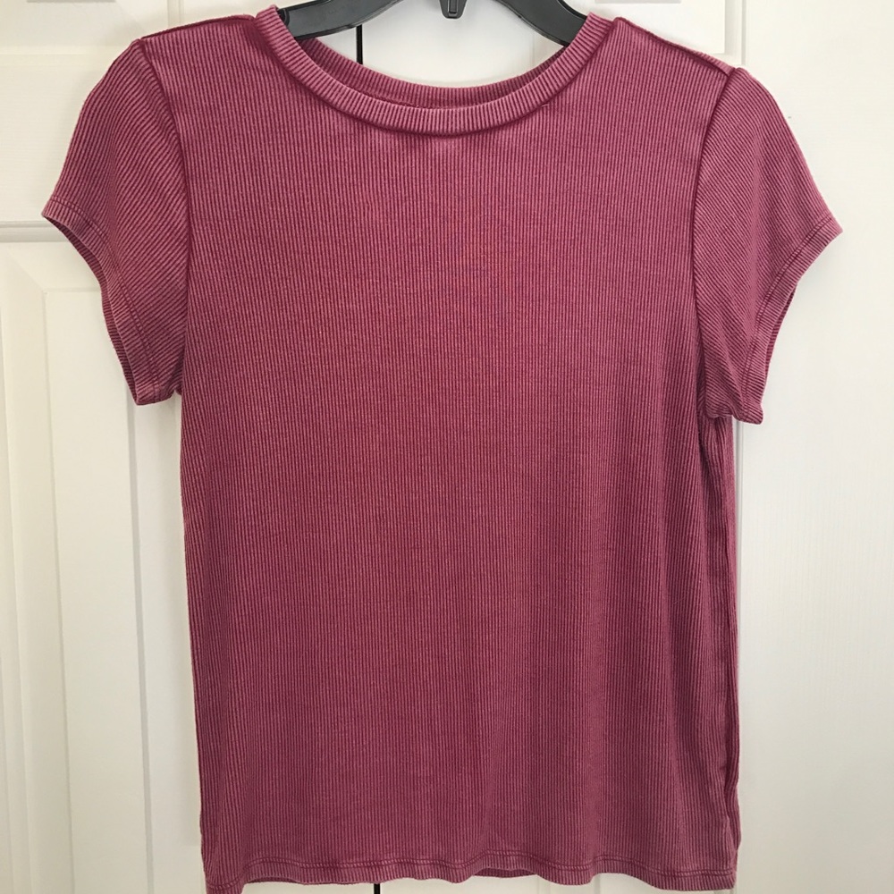 American eagle ribbed top